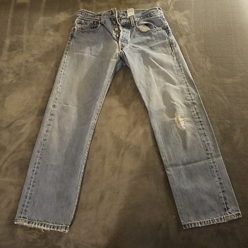 Men's Levi's 501 Button Fly Jeans